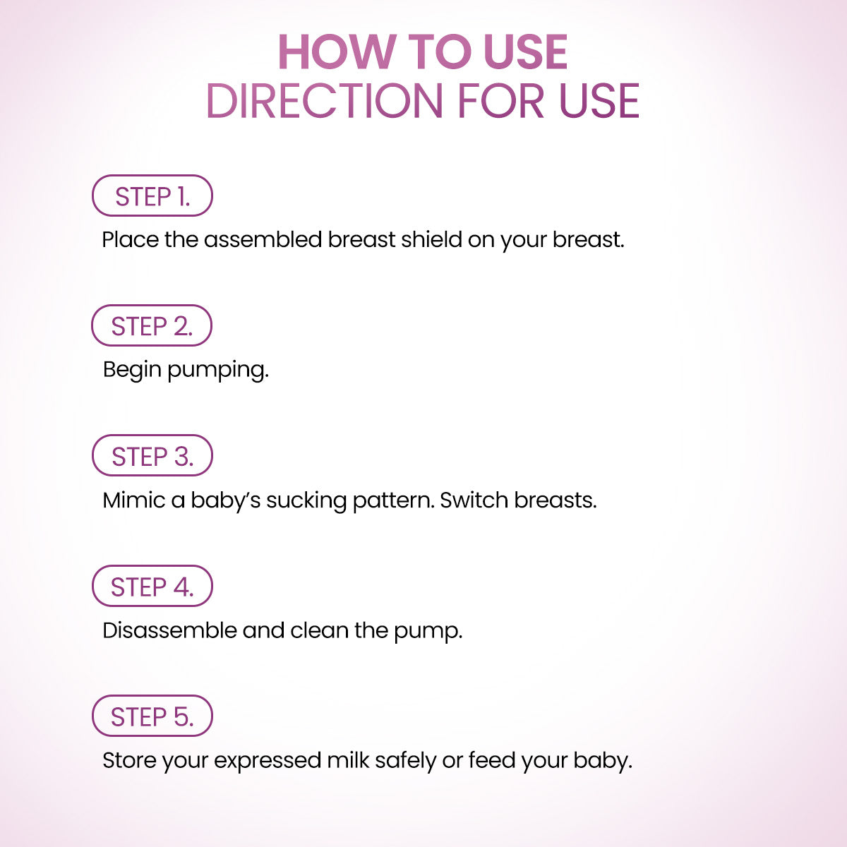 STERGIC Next Comfy Manual Breast Pump with Silicon