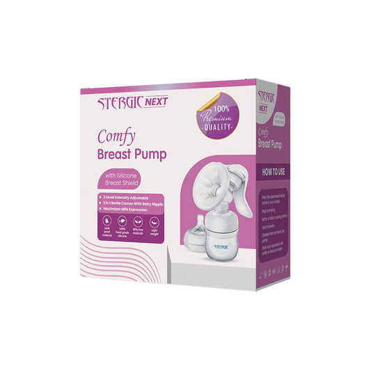 STERGIC Next Comfy Manual Breast Pump with Silicon