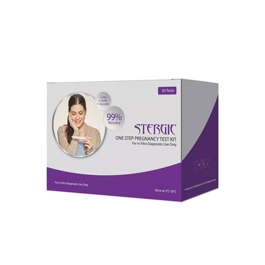 STERGIC Prega Once Pregnancy Rapid Test Kit (Pack of 50)