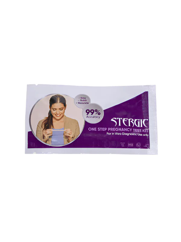 STERGIC Prega Once Pregnancy Rapid Test Kit (Pack of 3)