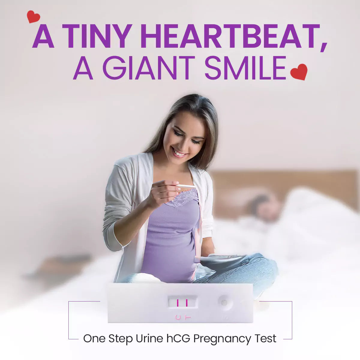 STERGIC Prega Once Pregnancy Rapid Test Kit (Pack of 3)