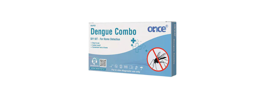 Once Dengue Combo Rapid DIY Home Detection Kit