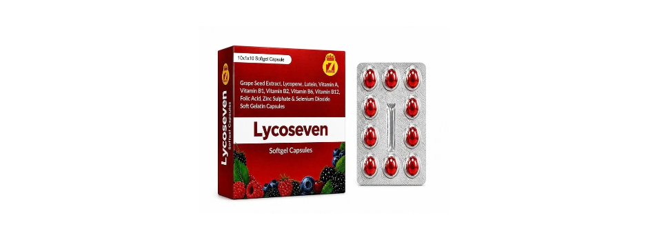 STERGIC Lycoseven Softgel Capsules