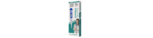 Contact thermometer for accurate body temperature measurement