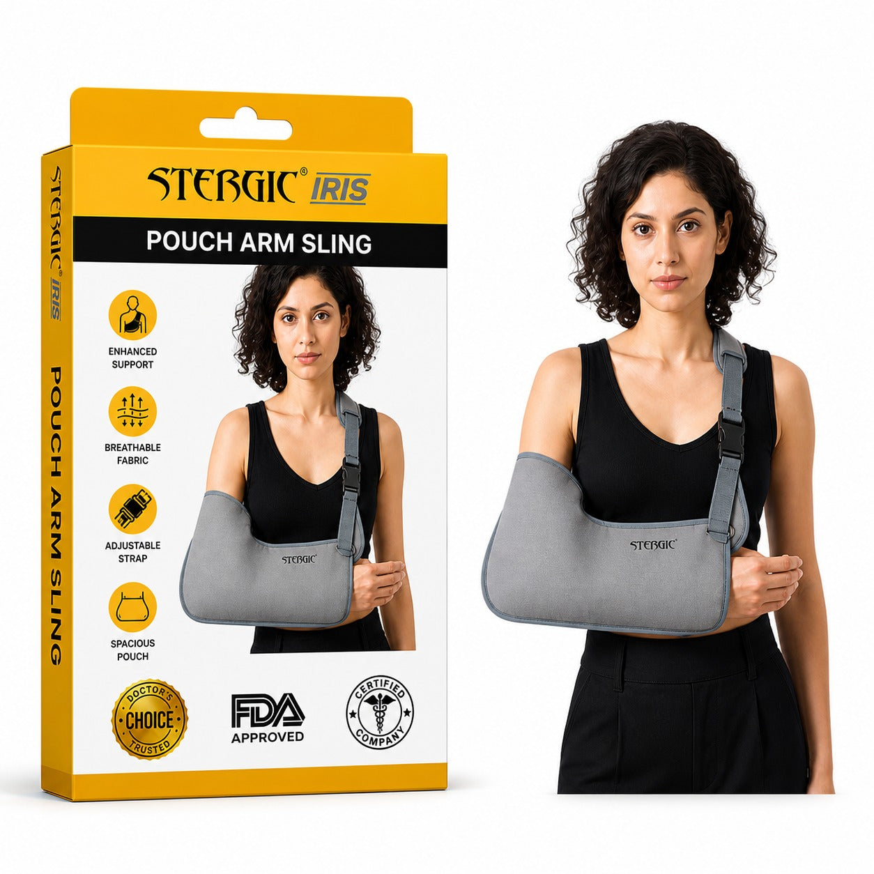 Stergic iris arm sling