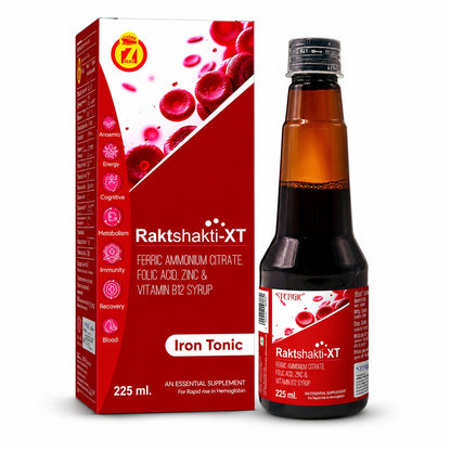 STERGIC Raktshakti-XT Iron Tonic Syrup | 225ml