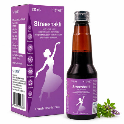 STERGIC Streeshakti Ayurvedic Female Health Tonic Syrup  | 225ml