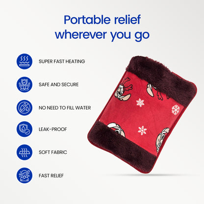 STERGIC Electro Thermal Hot Water Bag for Pain Relief