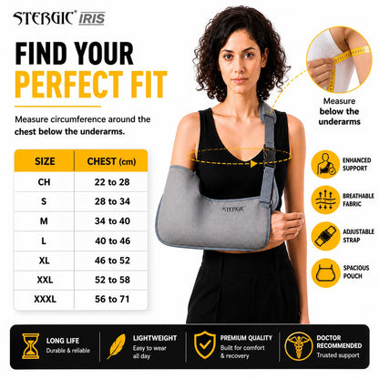 Stergic iris arm sling