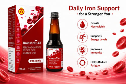 STERGIC Raktshakti-XT Iron Tonic Syrup | 225ml
