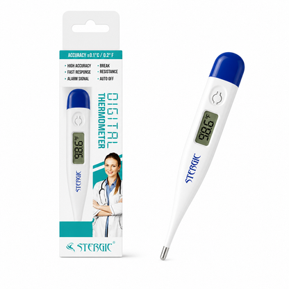 STERGIC Digital Thermometer with One Touch Operation