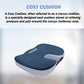 STERGIC NEXT Coccyx Seat Cushion (High Density) with Memory Foam