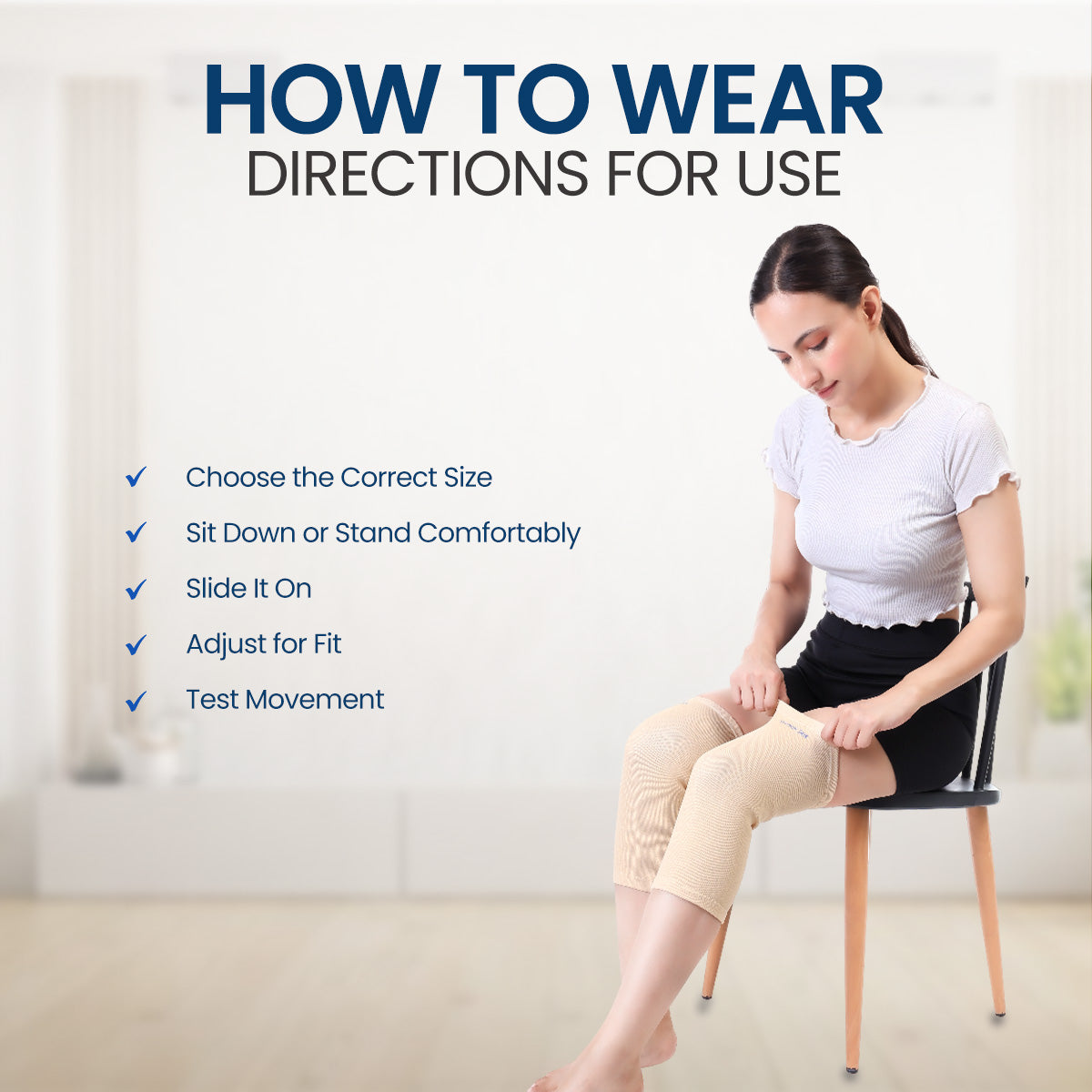STERGIC Orthopedic Support Combo - Knee Sleeves & Ankle Sleeves
