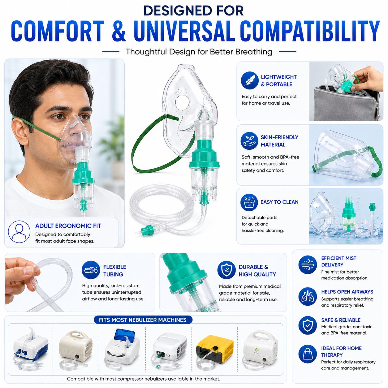 STERGIC Nebulizer Mask