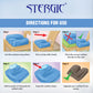 STERGIC NEXT Coccyx Seat Cushion (High Density) with Memory Foam