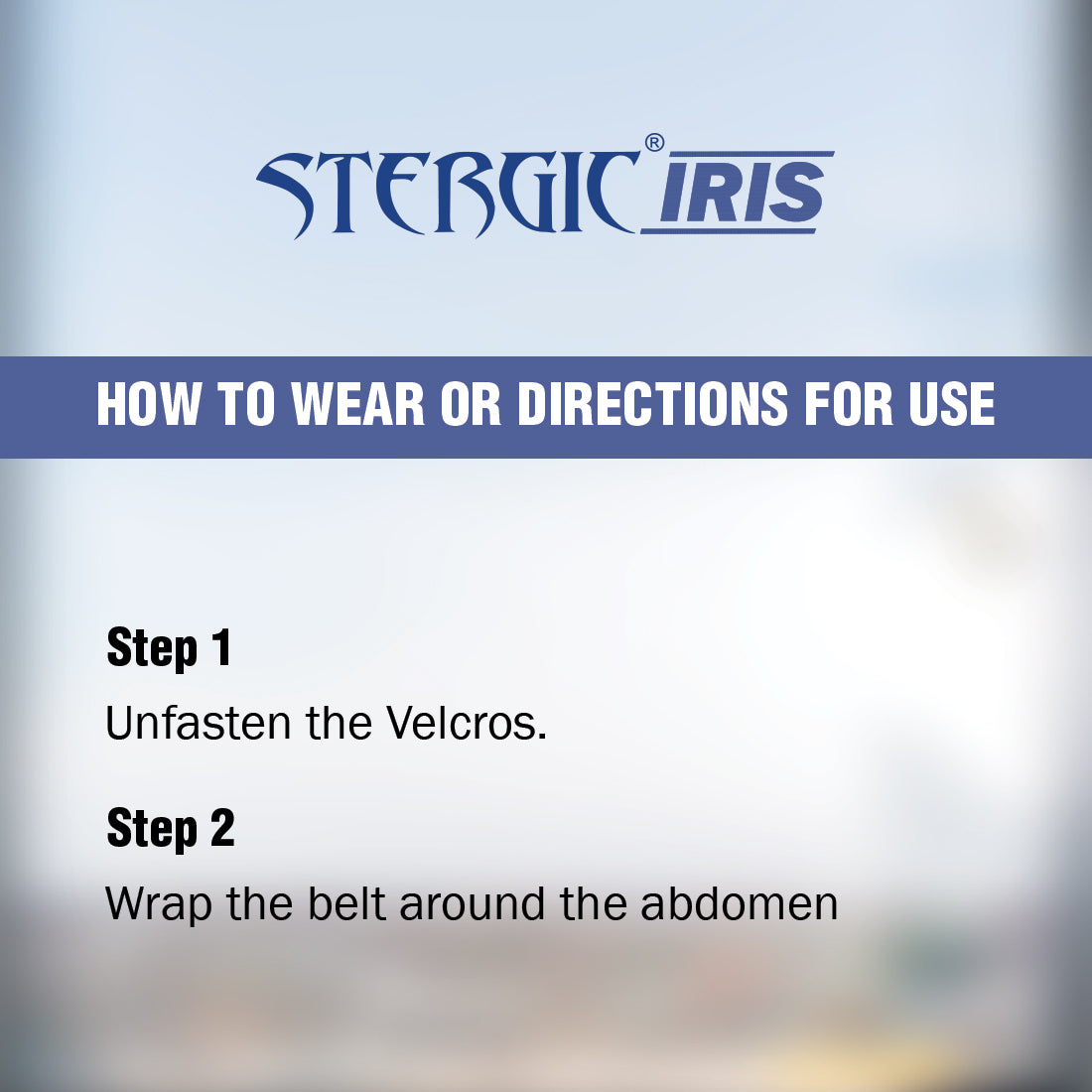 Stergic Iris Abdominal Belt