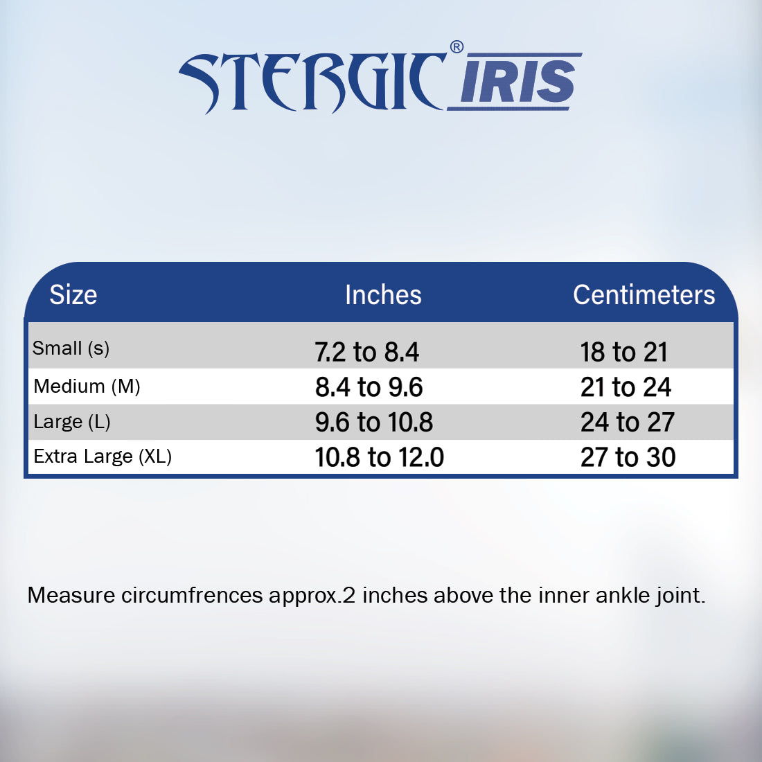 Stergic iris anklet