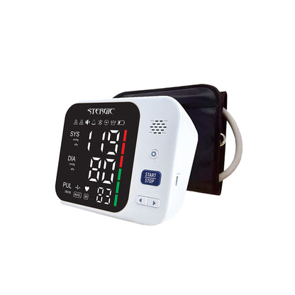 STERGIC IGNIS Blood Pressure Monitoring Device, Large LCD Display, with voice announcement