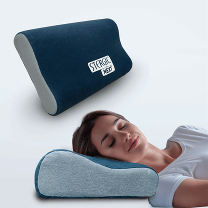 STERGIC NEXT Cervical Pillow for Neck & Shoulder Pain Relief Ergonomic Memory Foam  (Full Size - 60X36X10cm)