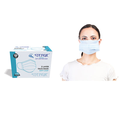 STERGIC Three Ply Face Mask