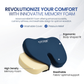 STERGIC NEXT Coccyx Seat Cushion (High Density) with Memory Foam
