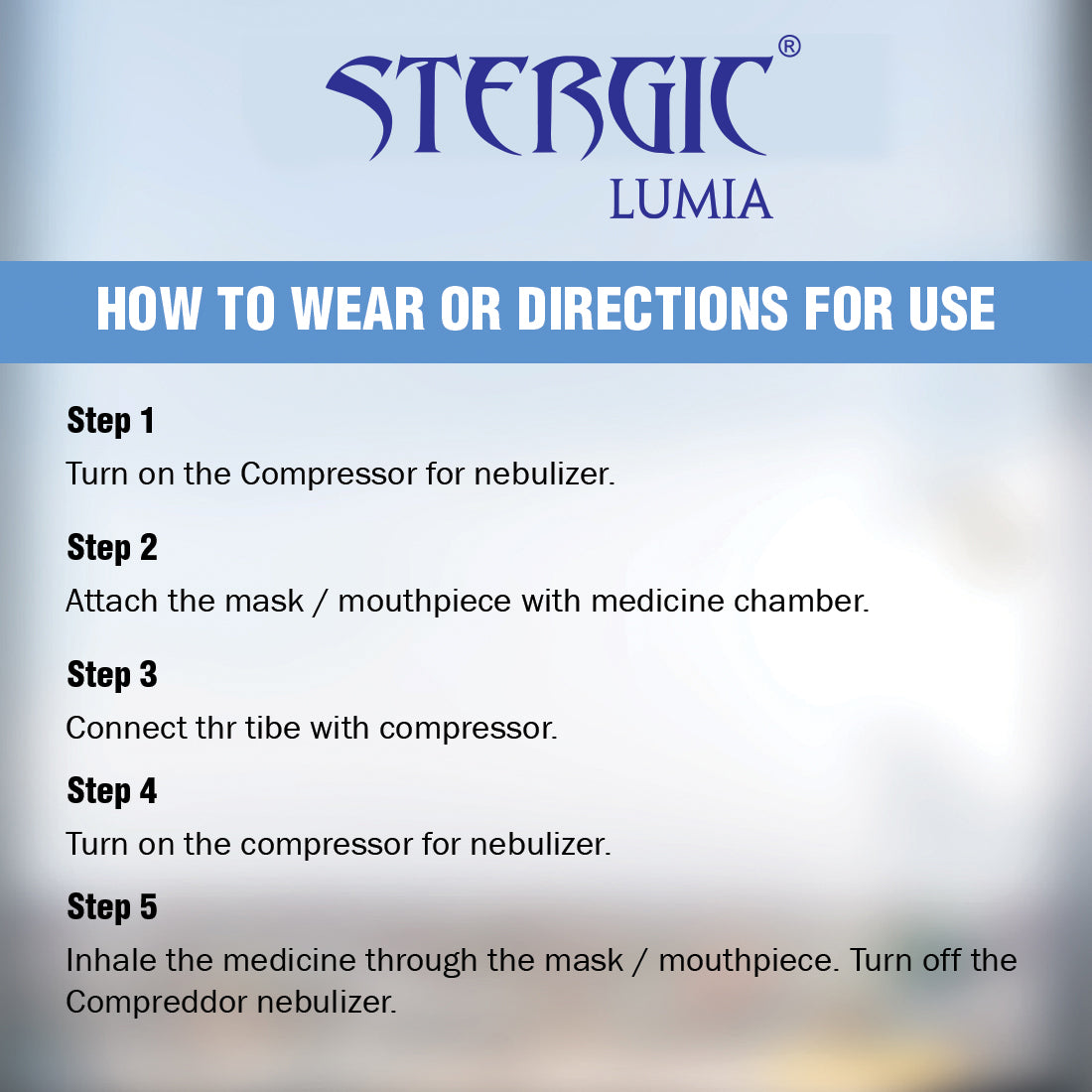 STERGIC Nebulizer