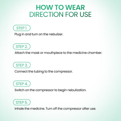 STERGIC Nebulizer with Flow Control - 2 yrs warranty