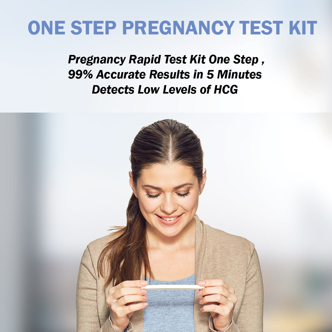 Stergic Pregnancy Rapid Test Kit (Pack of 3)