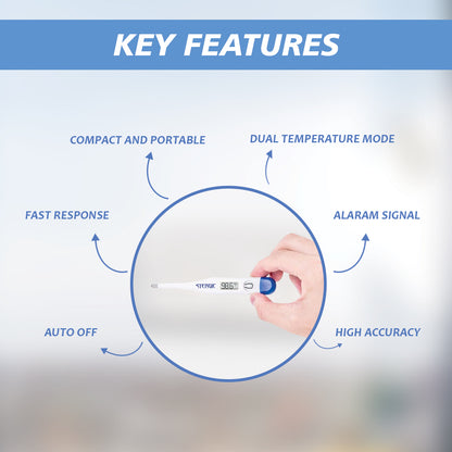 STERGIC Travel Wellness Combo – Mesh Nebulizer, BP Monitor & Thermometer