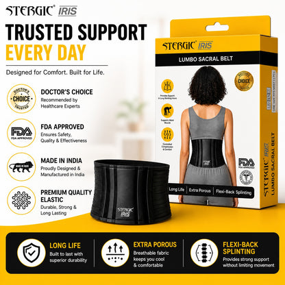 Stergic Iris Lumbo Sacral Belt