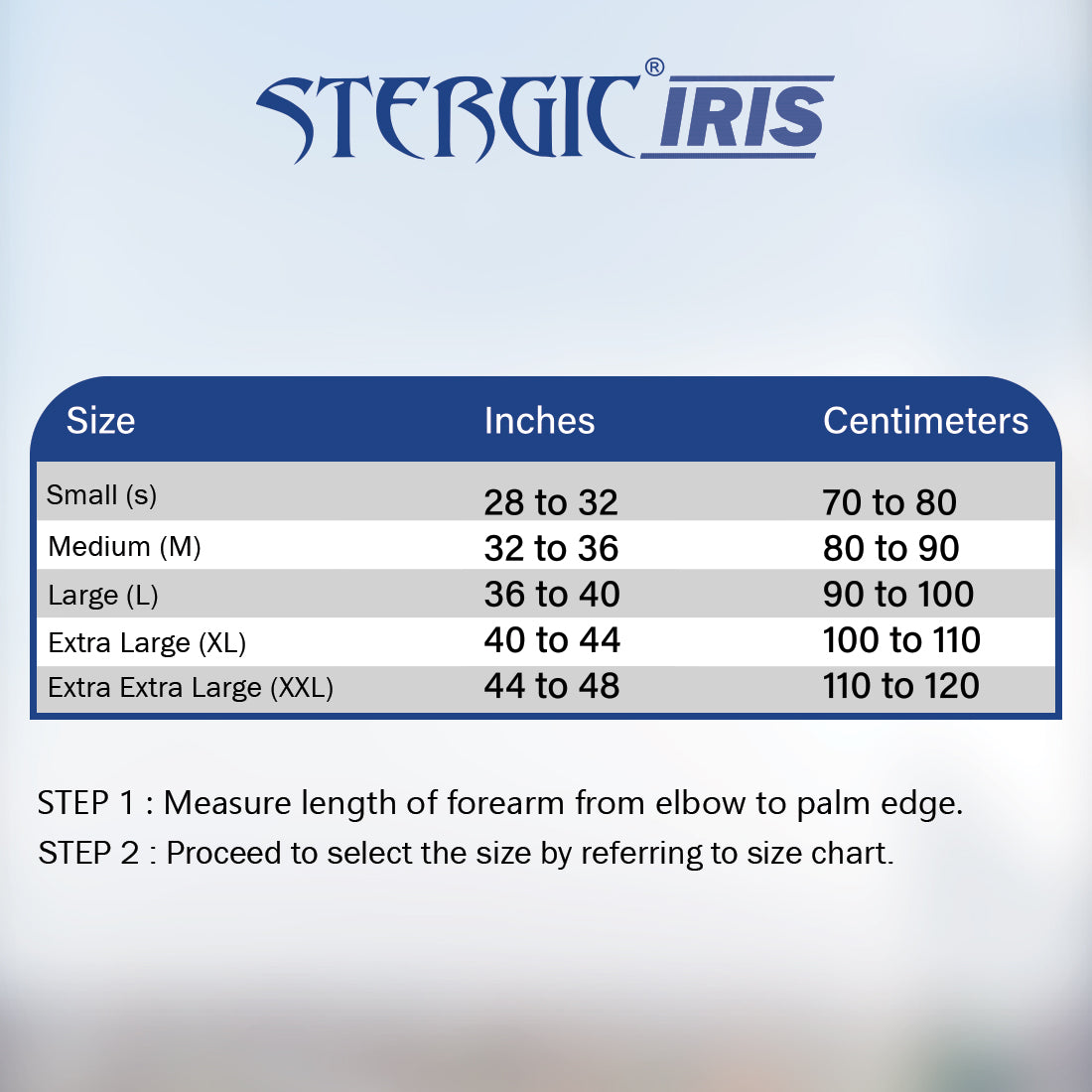 Stergic iris arm sling