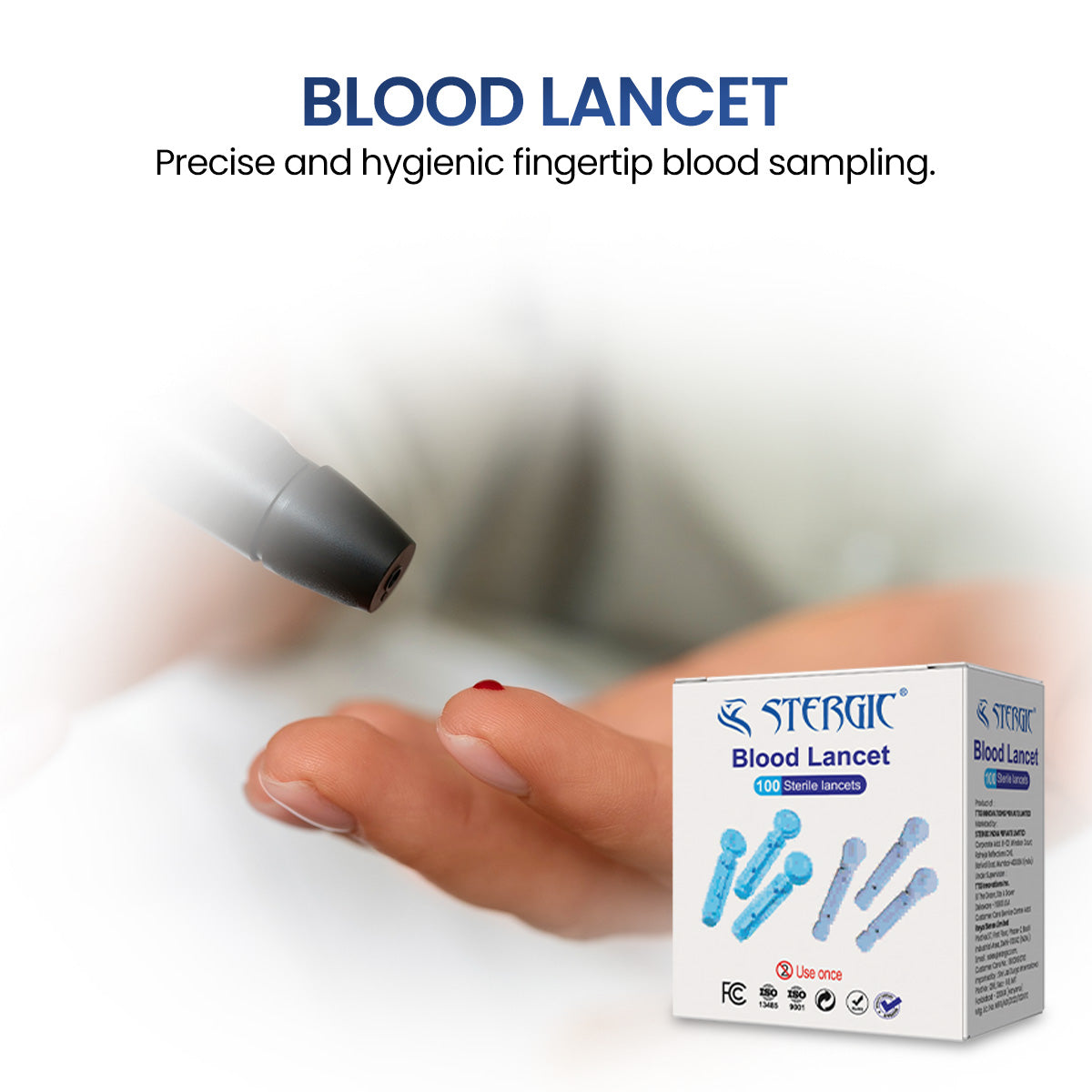 STERGIC Blood Lancets, Universal Size