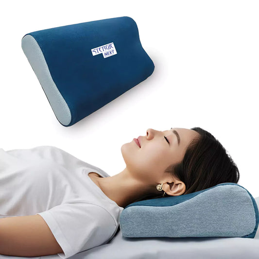 STERGIC NEXT Cervical Pillow for Neck & Shoulder Pain Relief Ergonomic Memory Foam  (Full Size - 60X36X10cm)
