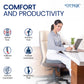STERGIC NEXT Coccyx Seat Cushion (High Density) with Memory Foam