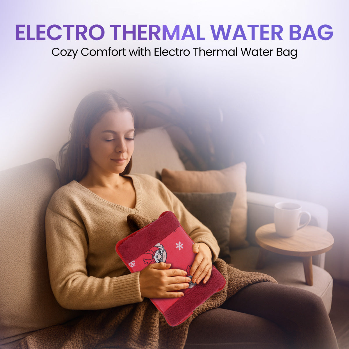 STERGIC Electro Thermal Hot Water Bag for Pain Relief