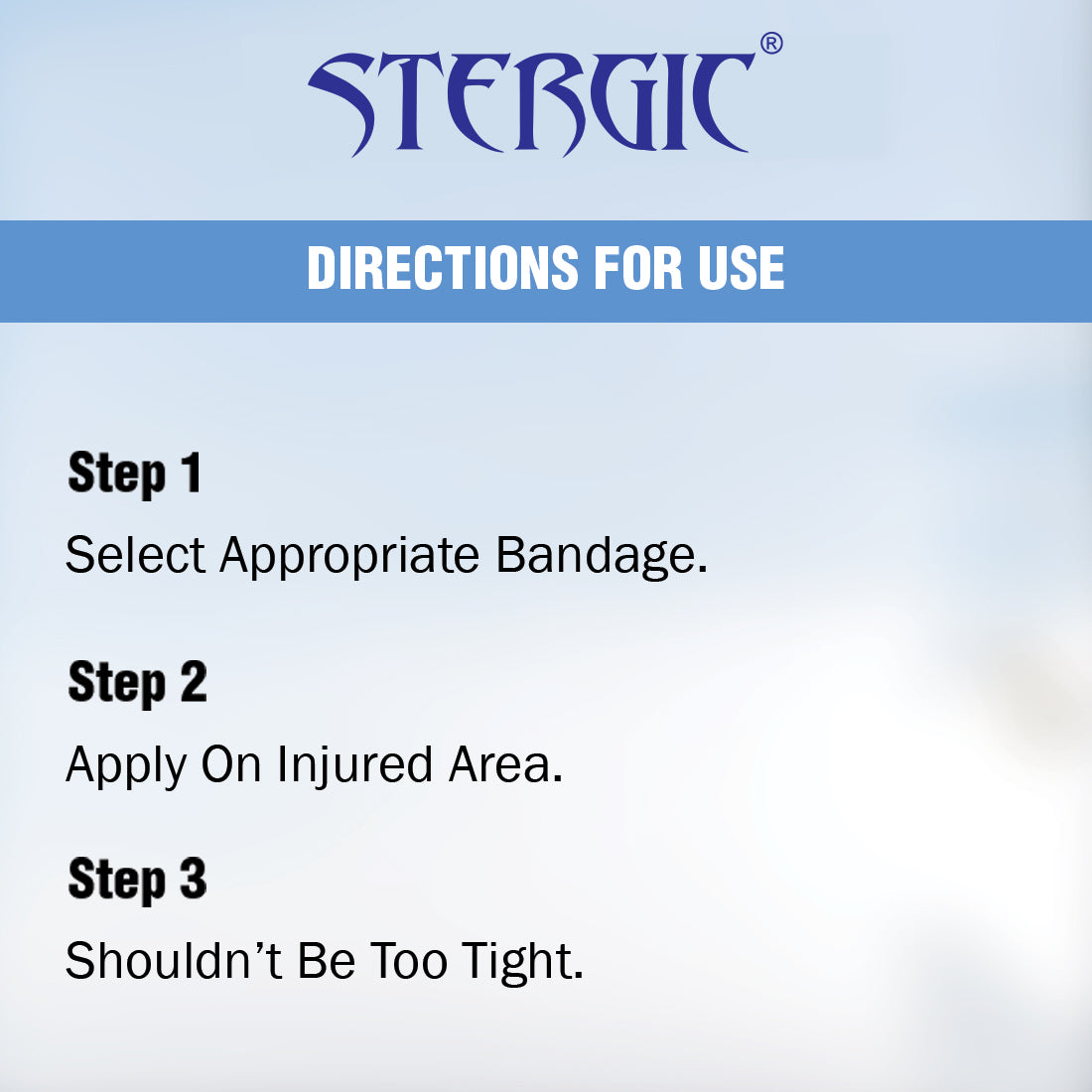 STERGIC Cotton Crepe Bandage with Flexible Clips | Pain Relief Garam Patti for Injury (6cm X 4M)