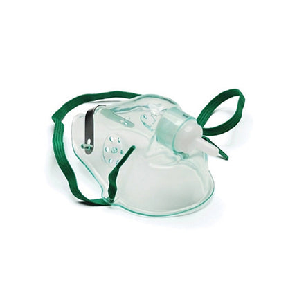 STERGIC Oxygen Mask Medical Grade Respiratory Support, Transparent