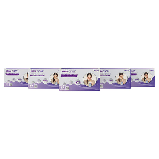 STERGIC Prega Once Pregnancy Rapid Test Kit (Pack of 5)