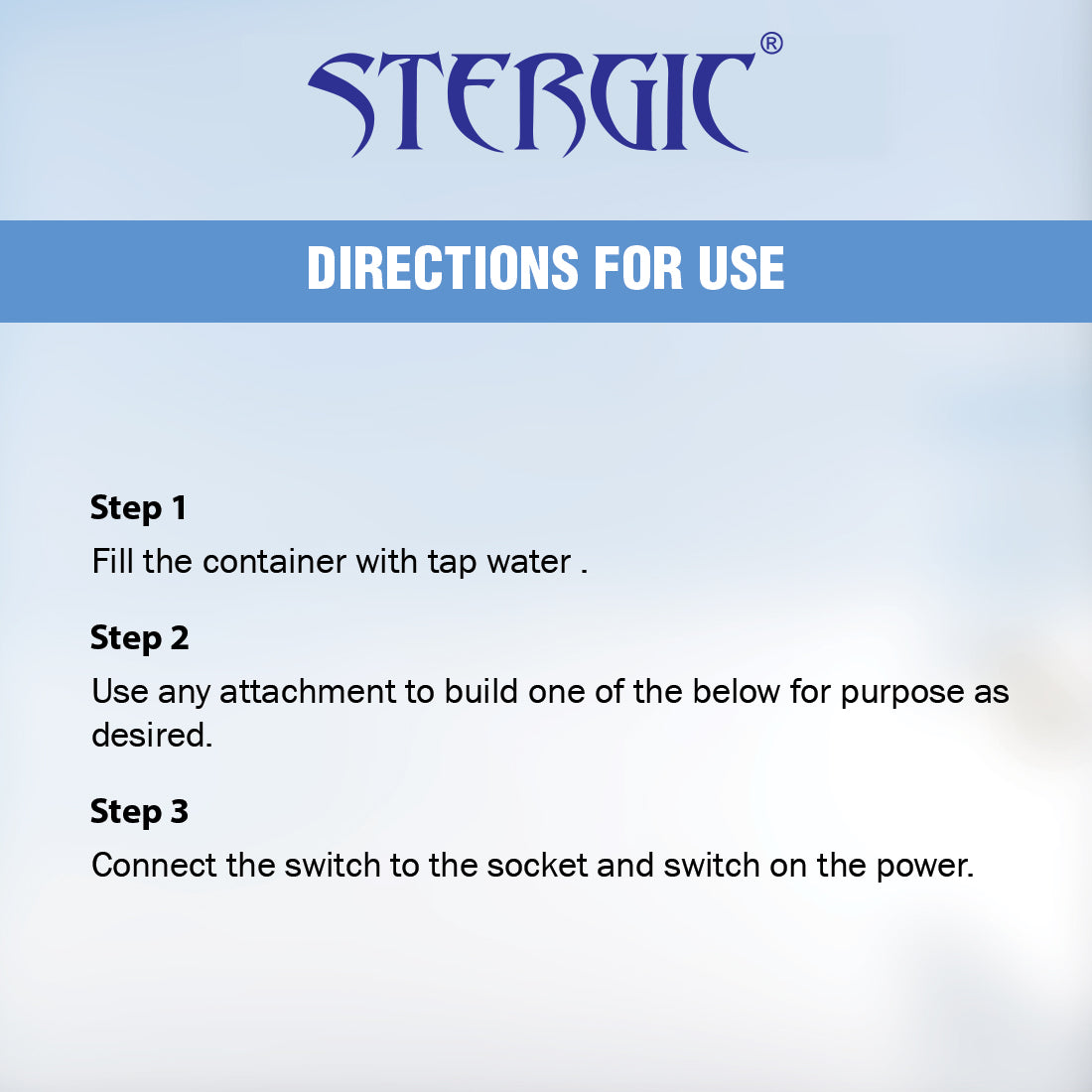 STERGIC LUMIA 3 in 1 Vaporizer Steamer for Cold & Cough Face Mist vaporiser Inhaler Machine Best Suited for Facial,Sauna and Glowing Skin for Adults & Kids - 3 Months Warranty